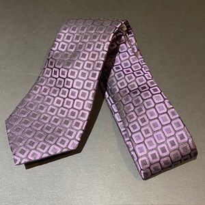 Black Brown Silk Tie